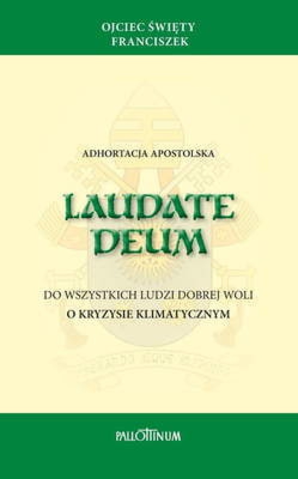 Adhortacja apostolska "Laudate Deum" okładka